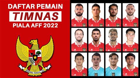 daftar pemain timnas indonesia aff 2022